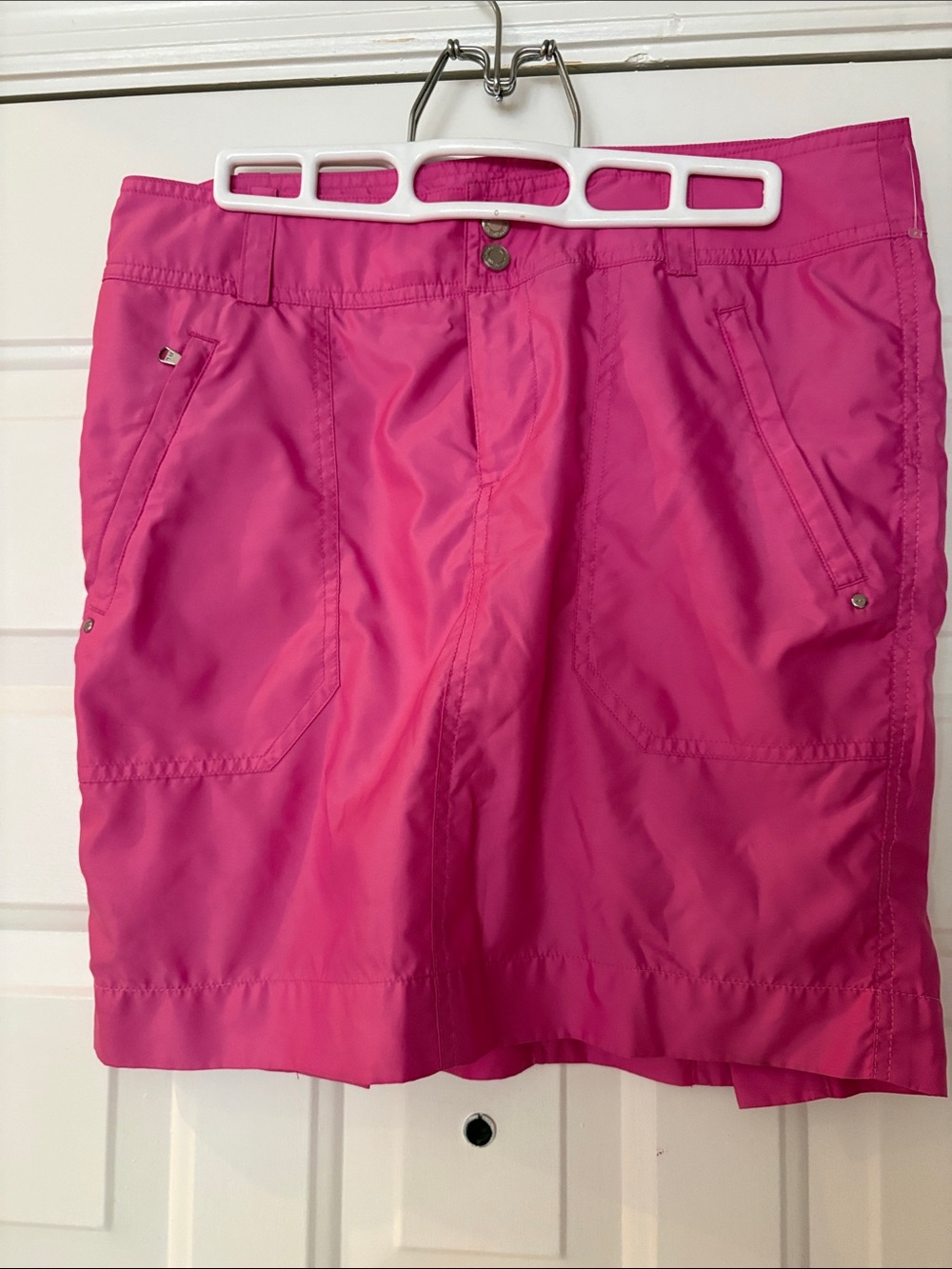 Bright Pink Women's Golf Skirt Set Skirt